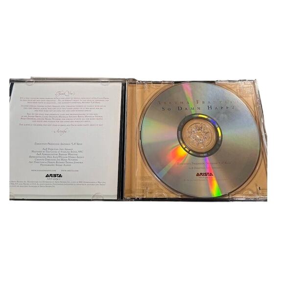 Aretha Franklin - So Damn Happy (2003, CD) GOOD - Picture 3 of 4